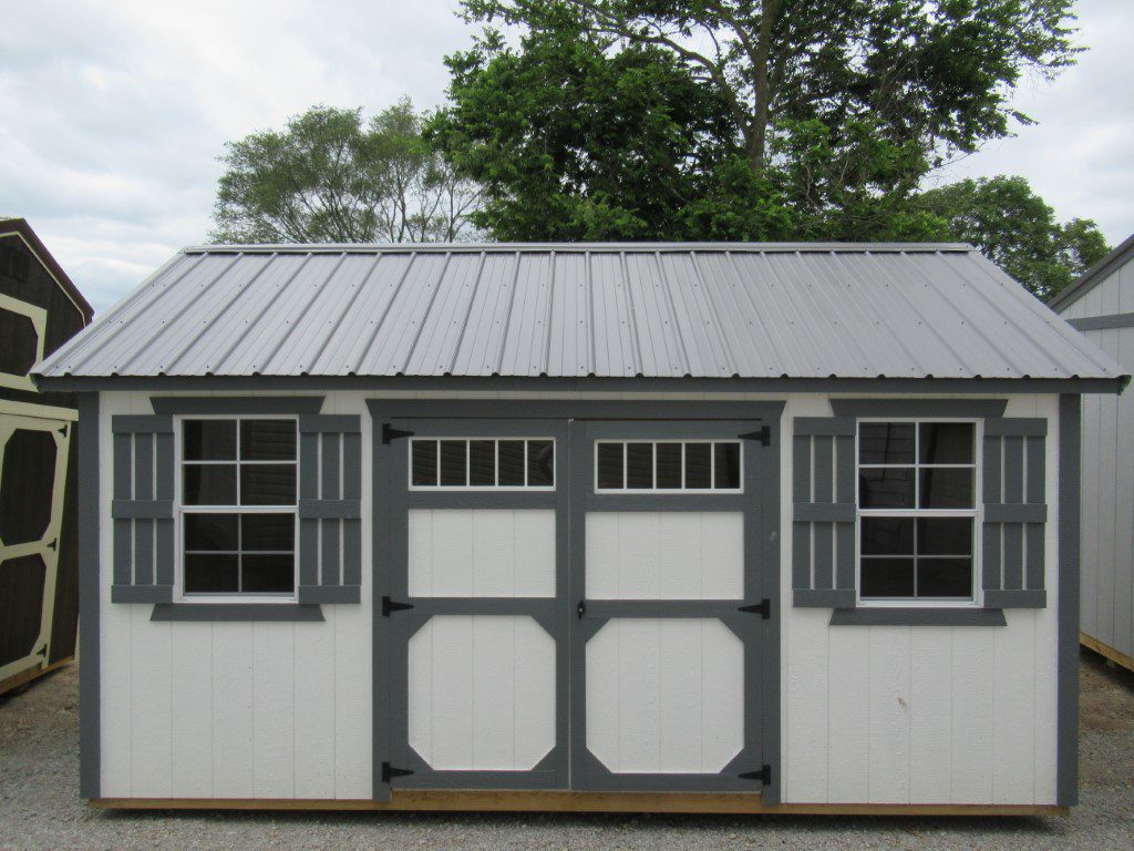 Lofted Garden Shed