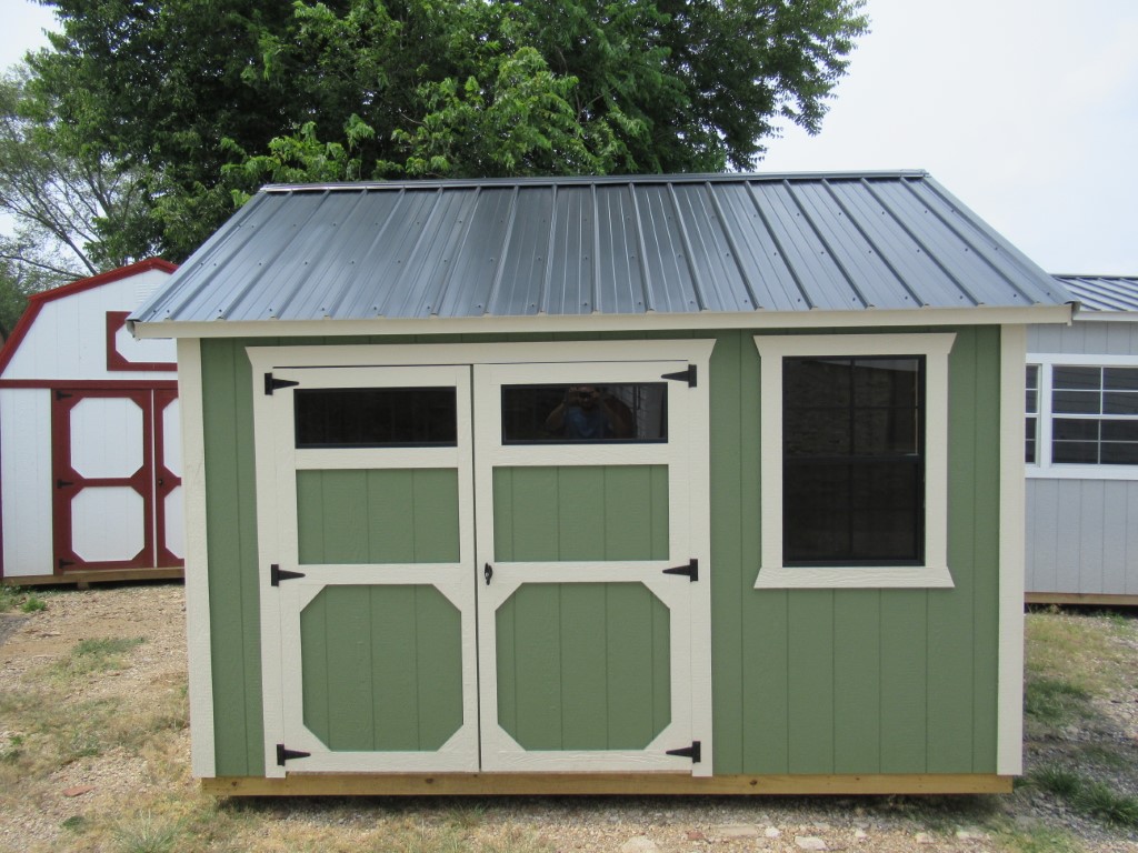 Lofted Garden Shed
