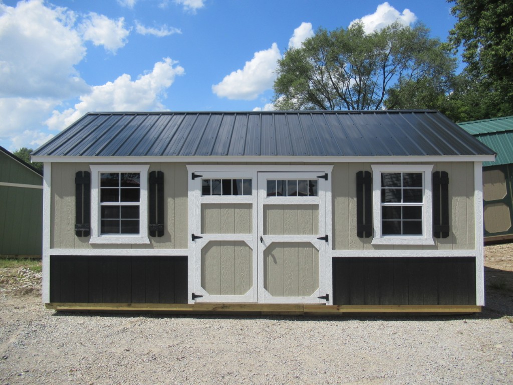 Lofted Garden Shed